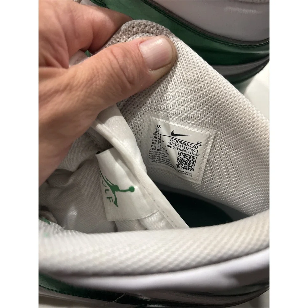 Size 14 - Air Jordan 1 Golf High Pine Green